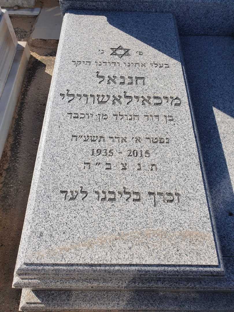 קברו של חננאל מיכאילאשווילי. תמונה 2