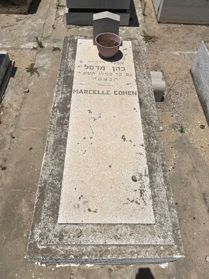 קברו של מרסל כהן
