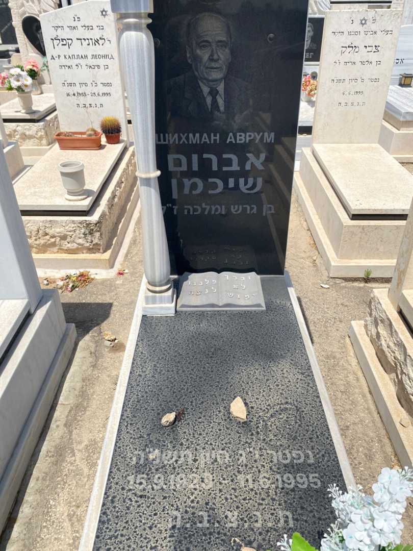 קברו של אלכסיי שיכמן