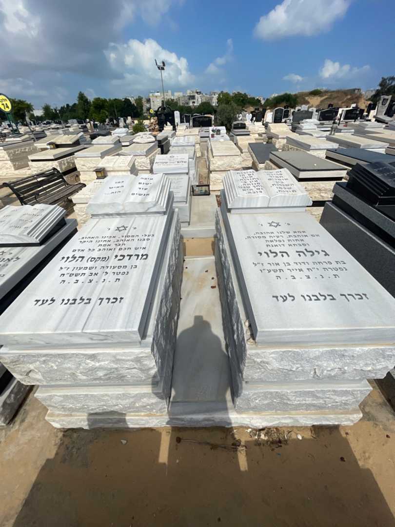 קברו של מרדכי "מקס" לוי. תמונה 1