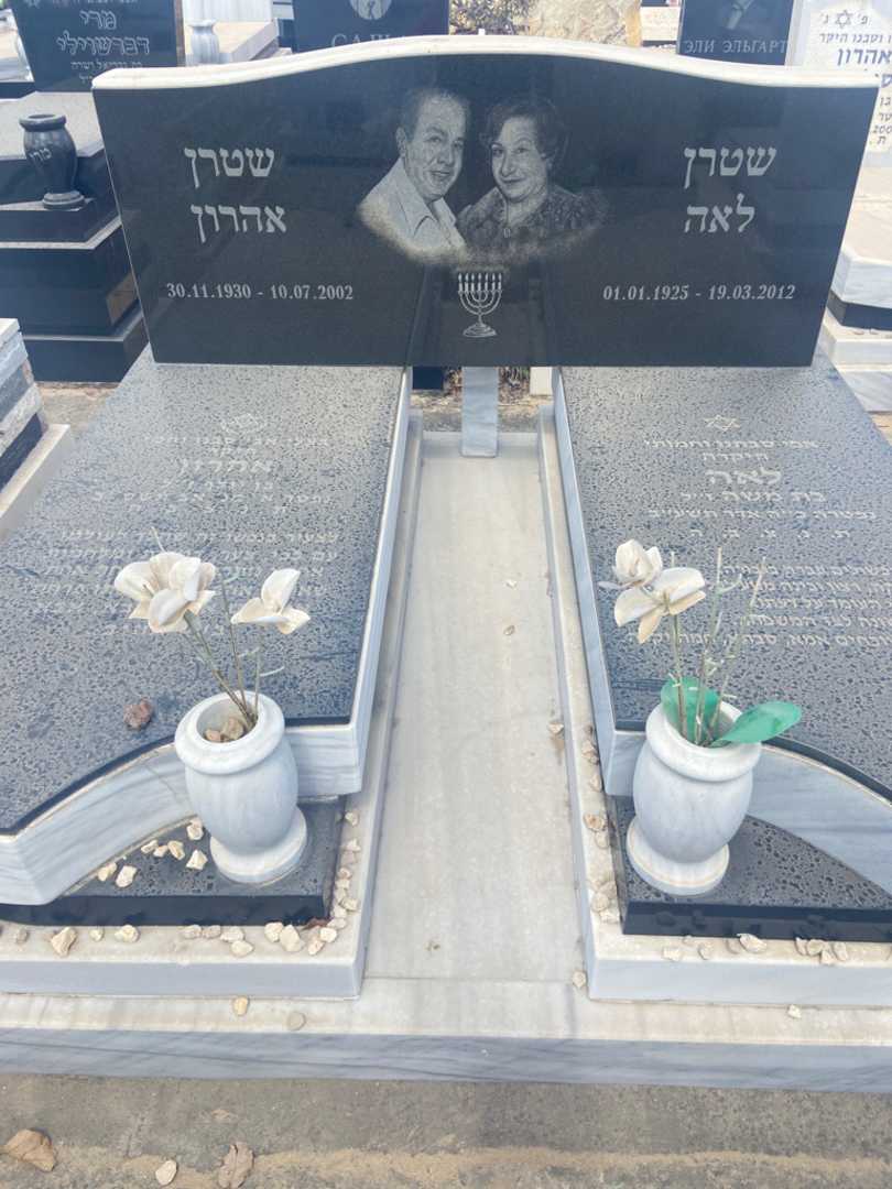 קברו של אהרון שטרן. תמונה 1