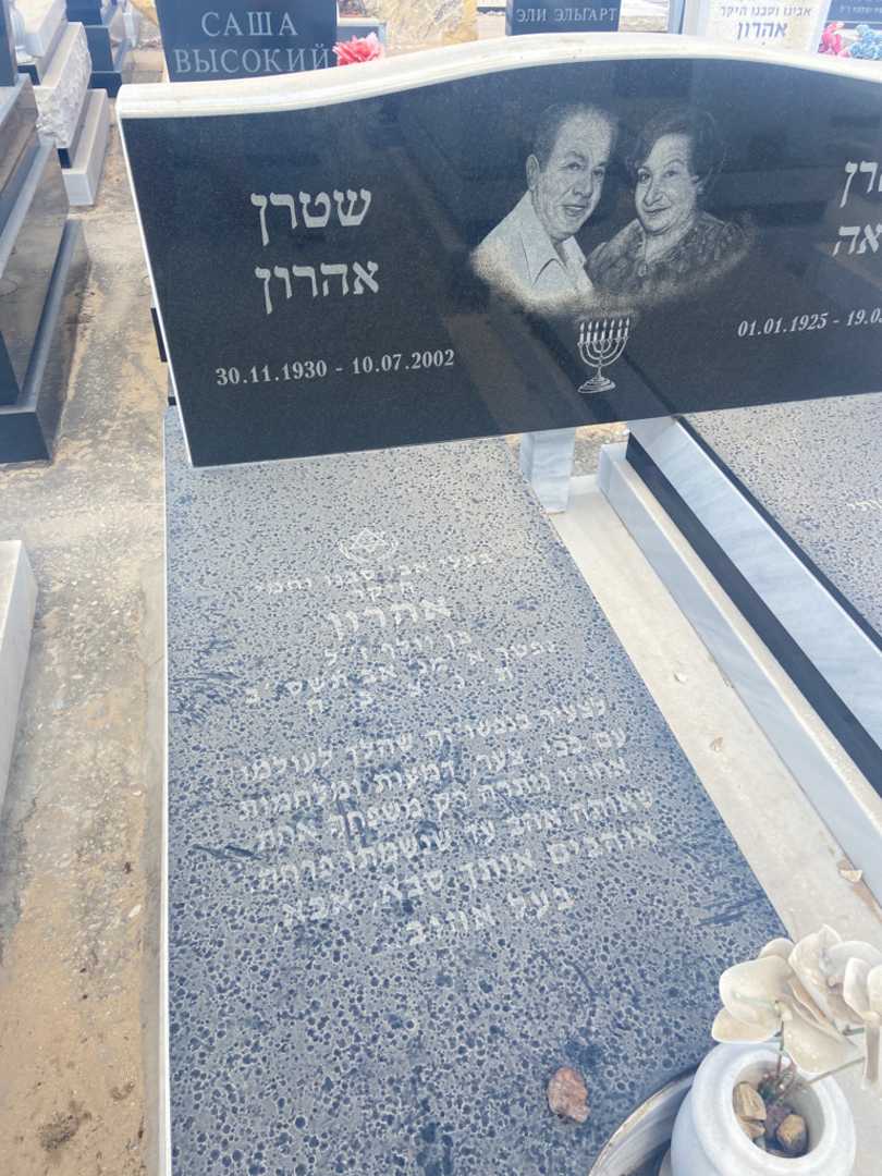קברו של אהרון שטרן. תמונה 2