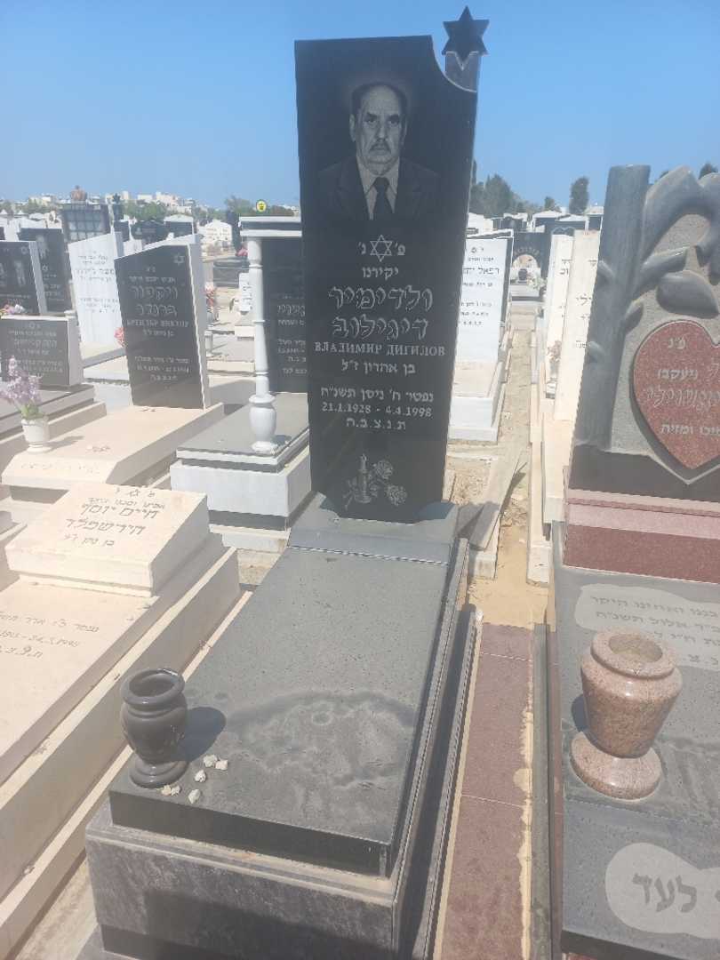 קברו של ולדימיר דיגילוב