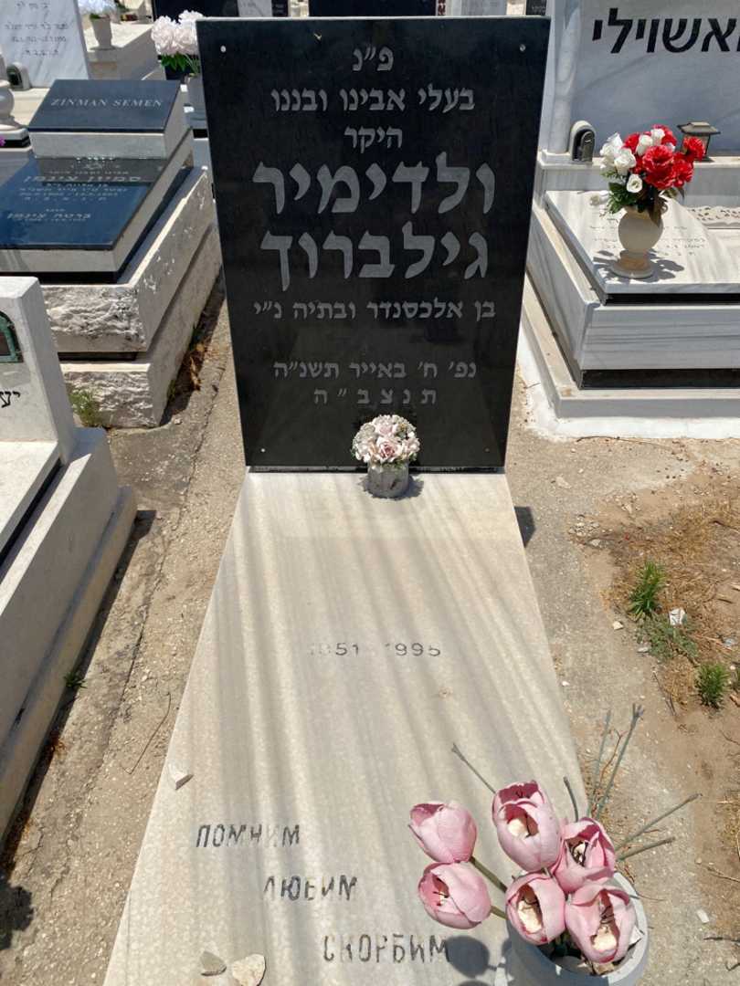 קברו של ולדימיר גלבריך