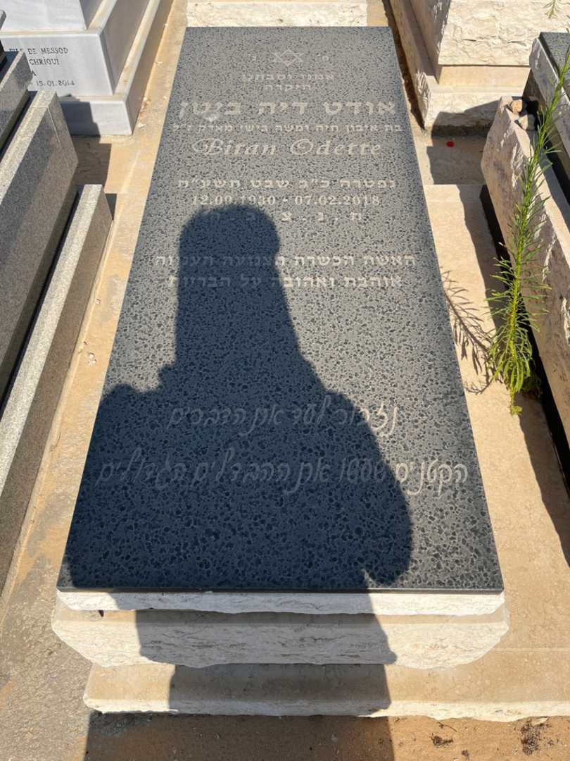 קברו של אודט דיה ביטן. תמונה 1