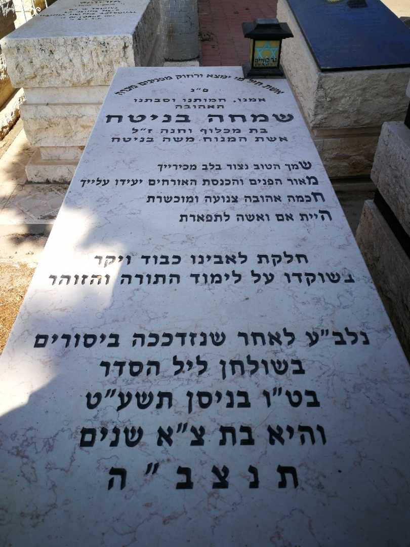קברו של שמחה בניטח