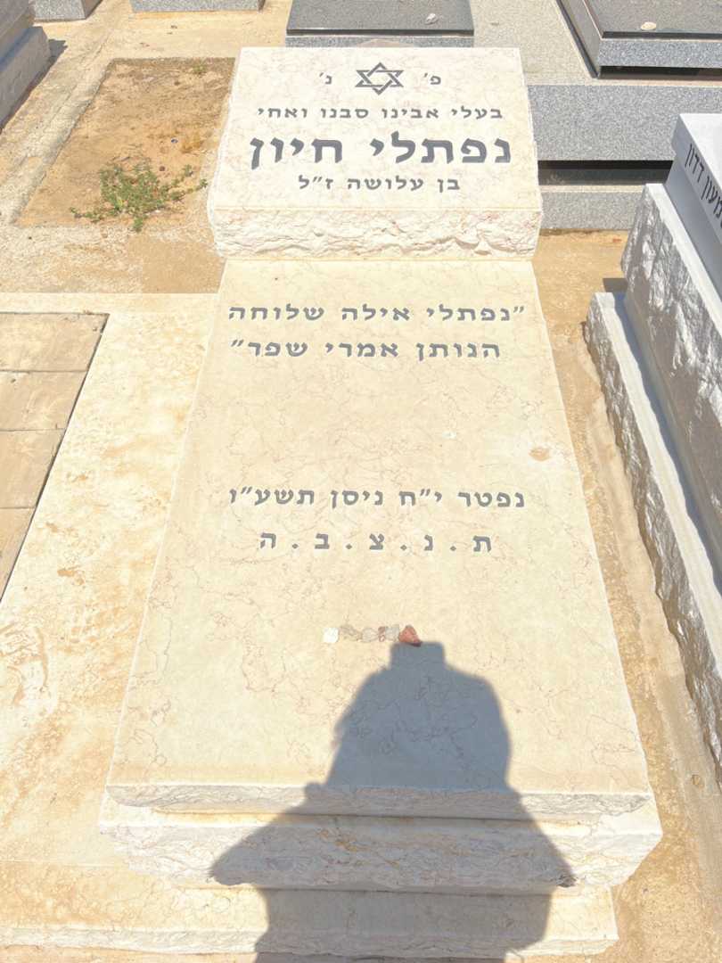קברו של נפתלי חיון