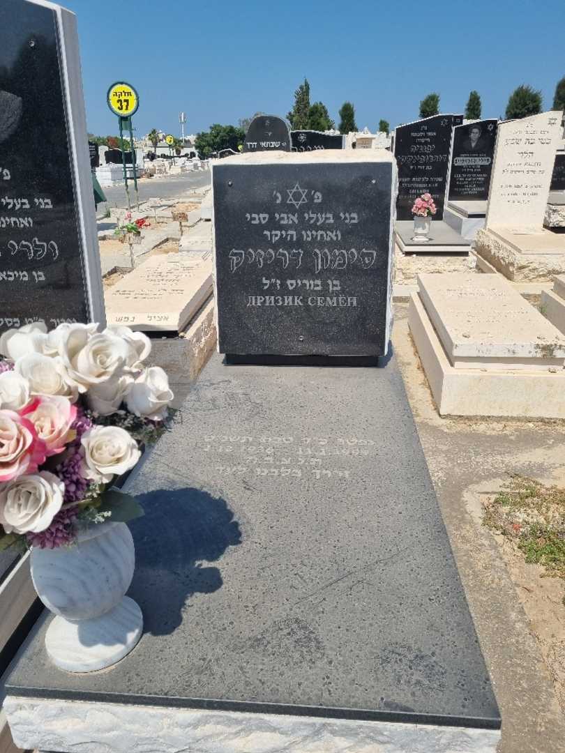 קברו של סימון דריזיק