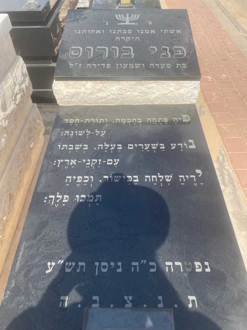 קברו של פני בורוס