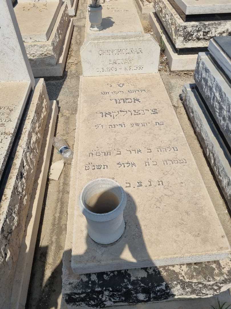 קברו של אסתר צינצולקאר
