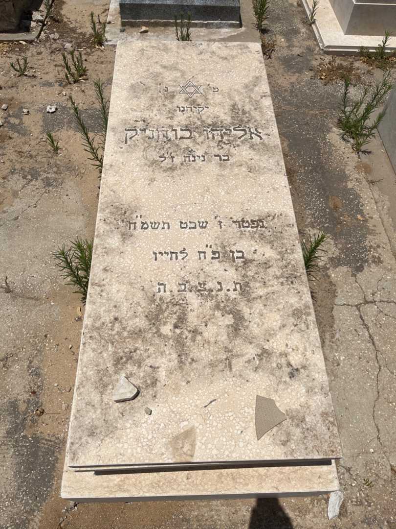 קברו של אליהו בוחניק