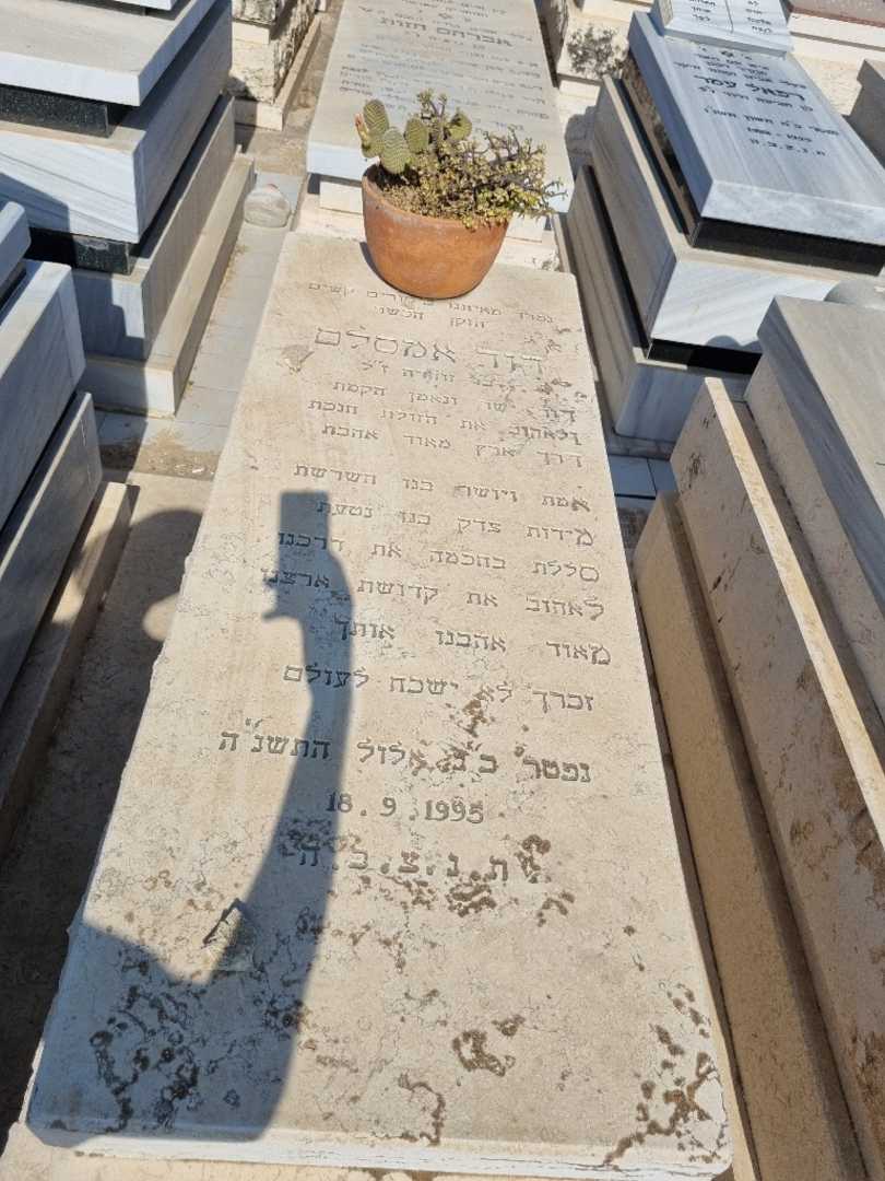 קברו של דוד אמסלם