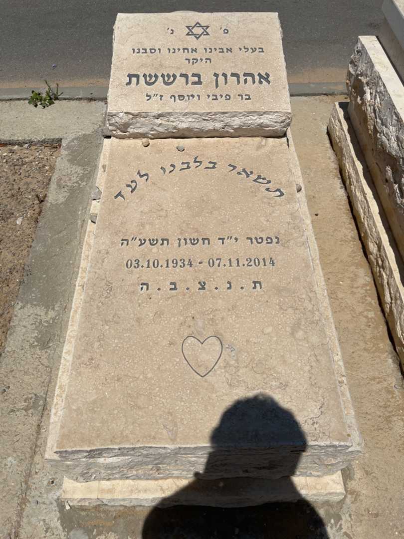 קברו של אהרון ברששת