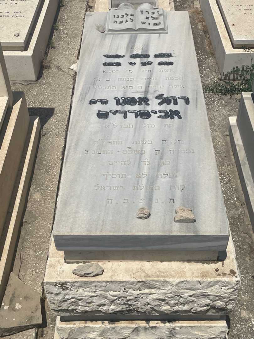 קברו של רחל "חיה" אביסדריס