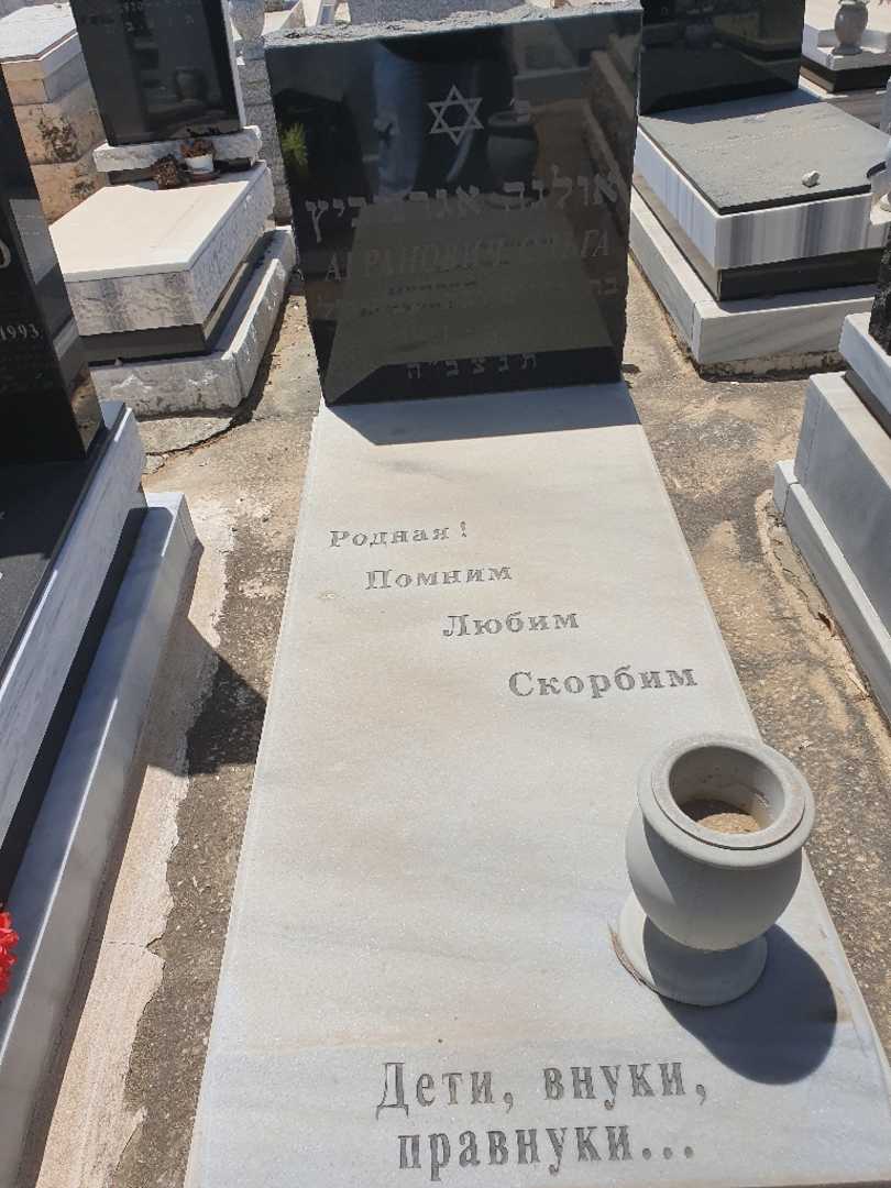 קברו של אולגה אגרונוביץ'