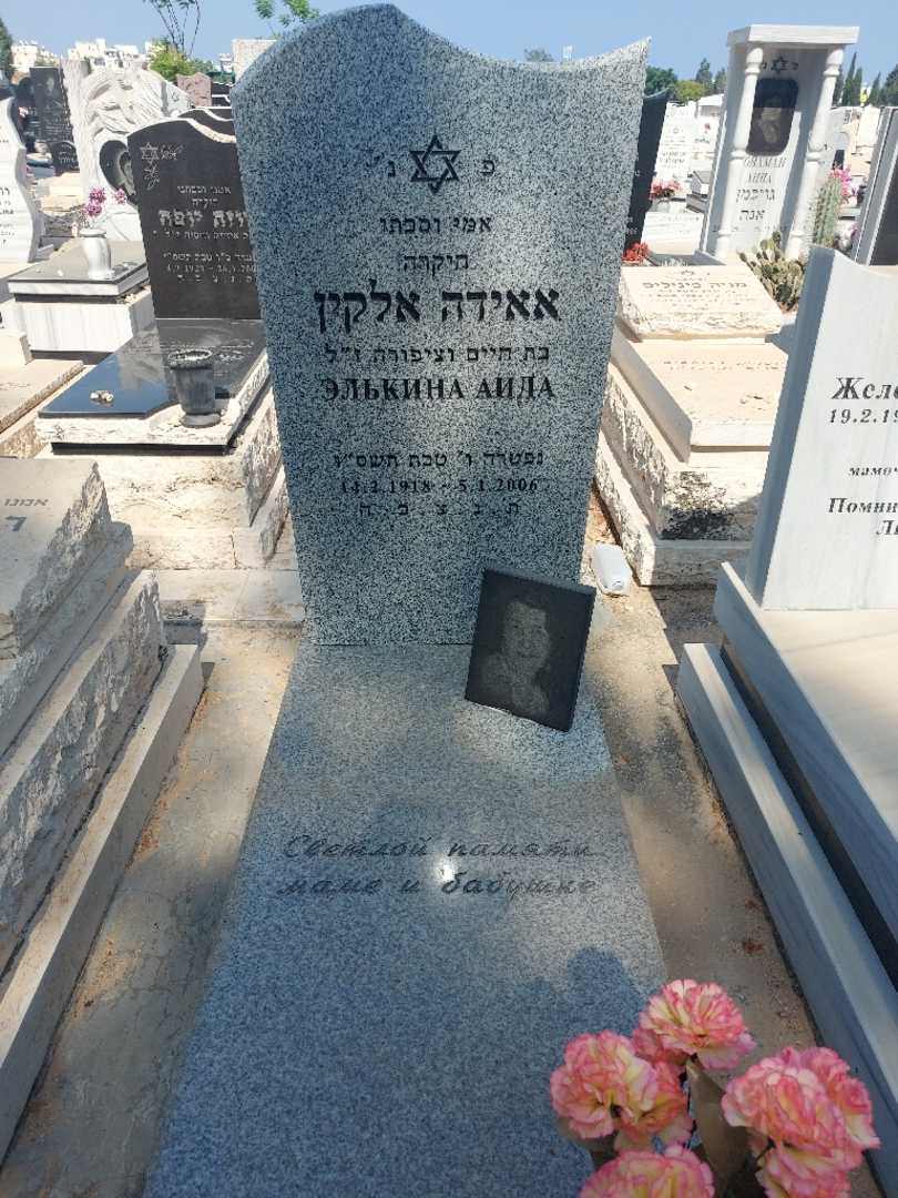 קברו של אאידה אלקין
