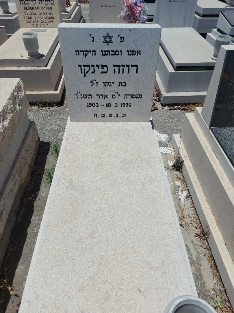 קברו של רוזה פינקו