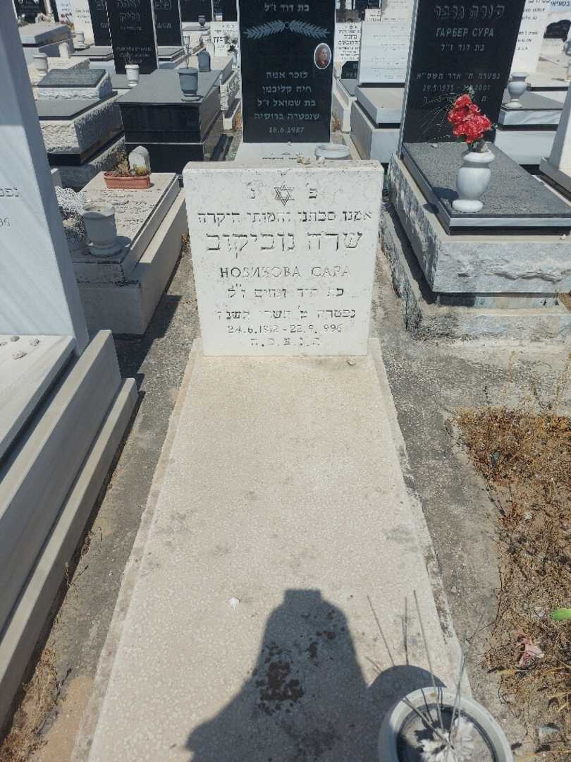 קברו של שרה נוביקוב