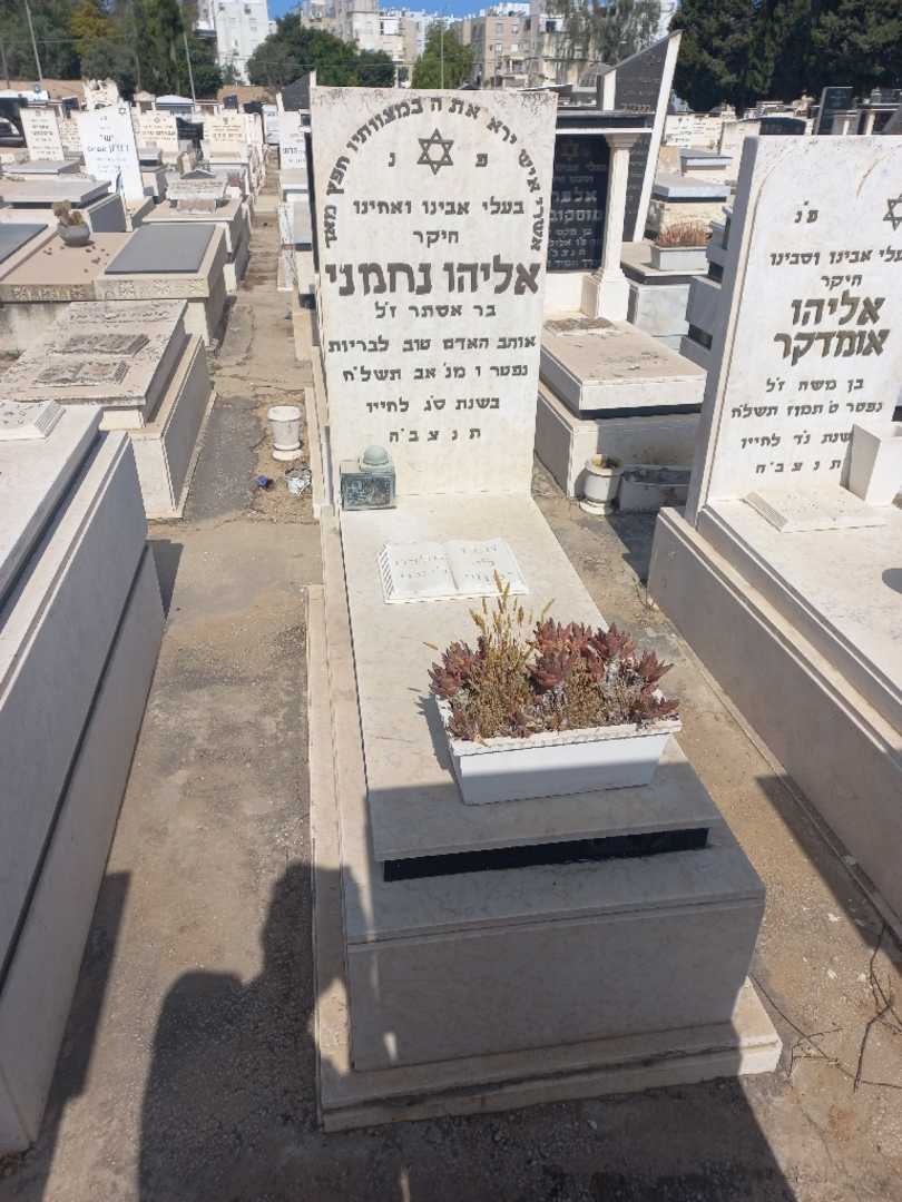 קברו של אלי נחמני