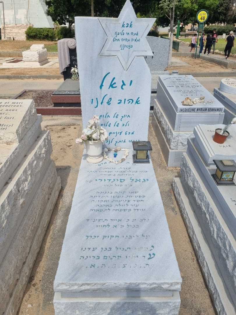 קברו של יגאל סינדורי