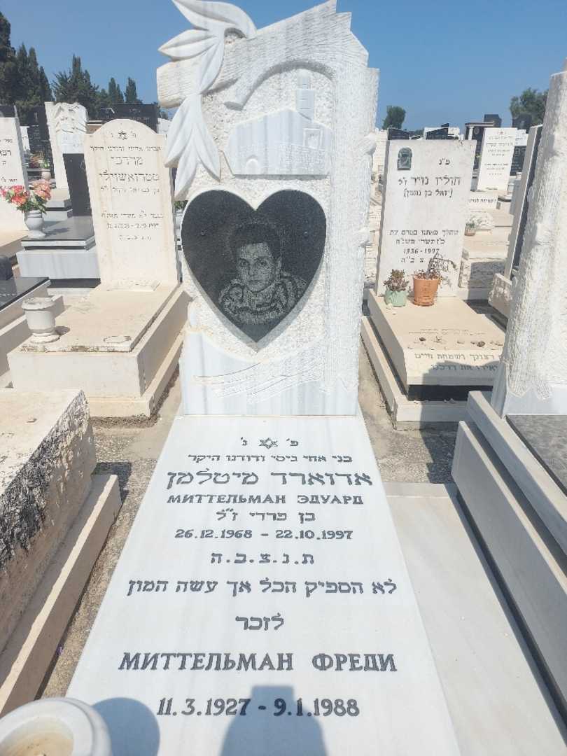 קברו של אדוארד מיטלמן. תמונה 2
