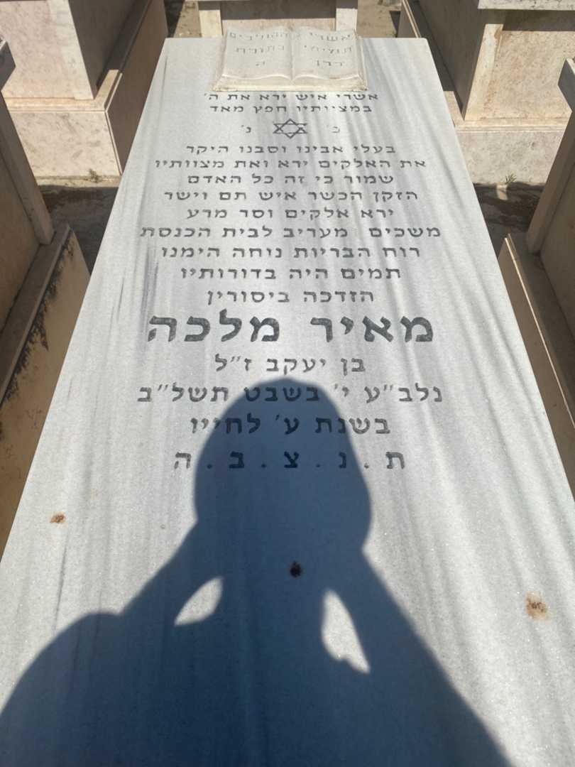 קברו של מאיר מלכה