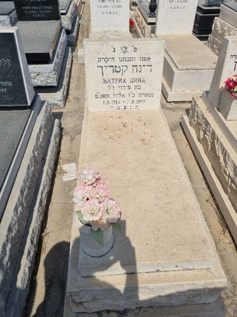 קברו של דינה קטריך