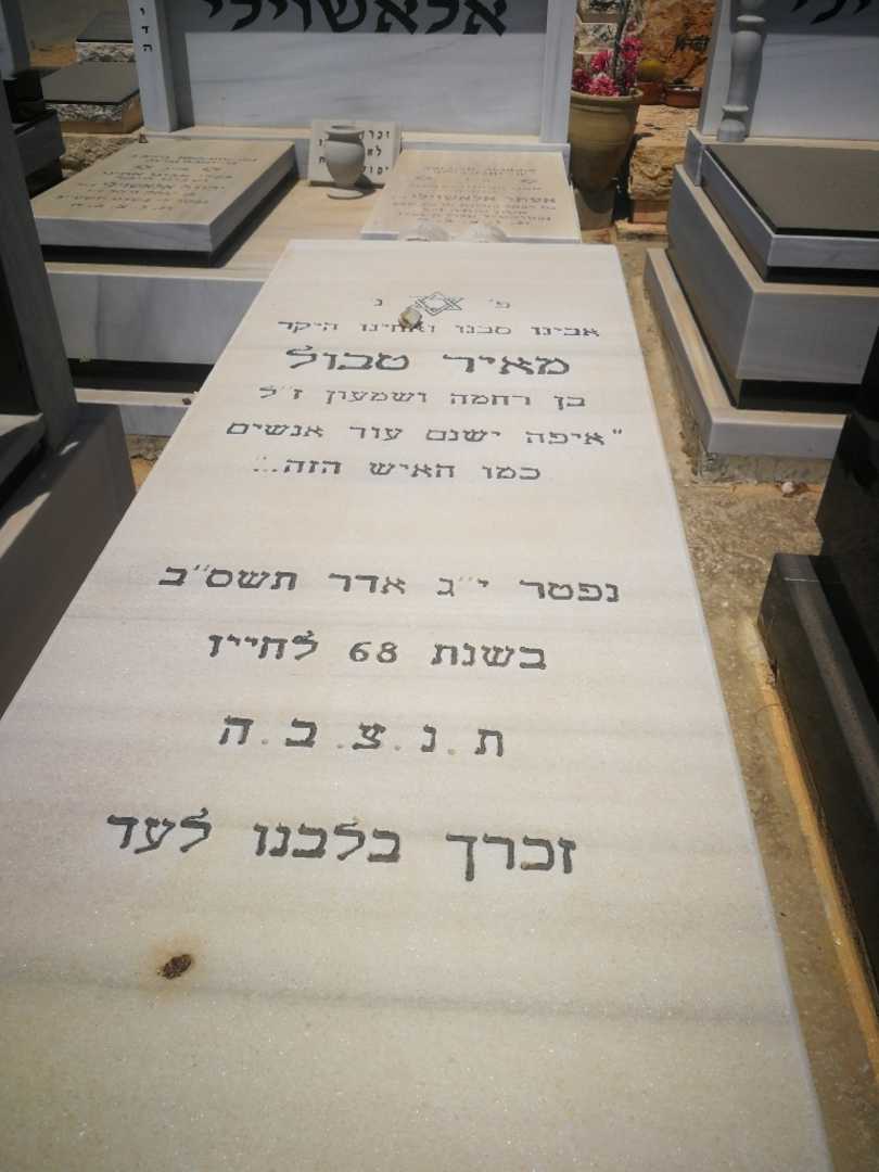 קברו של מאיר טבול