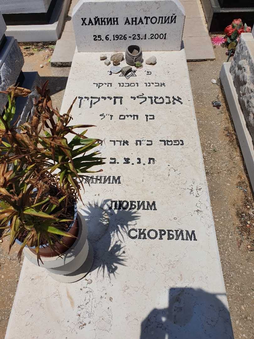 קברו של אנטולי חייקין
