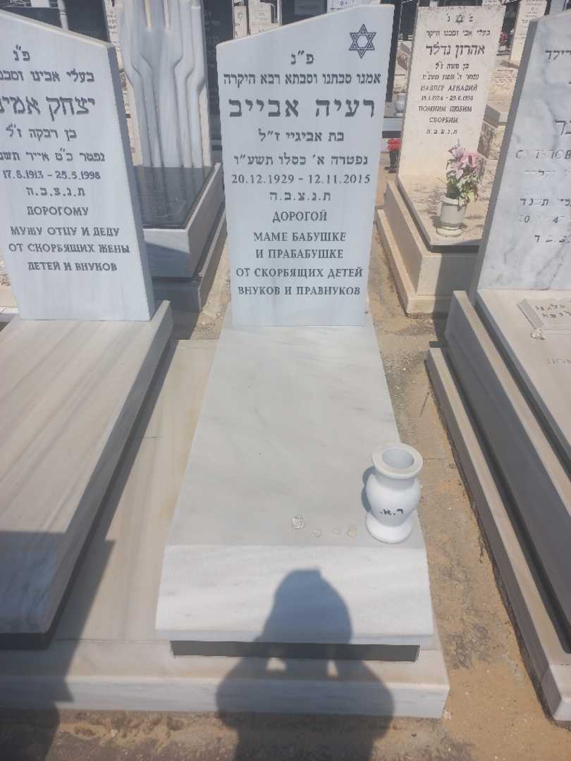 קברו של רעיה אבייב. תמונה 1