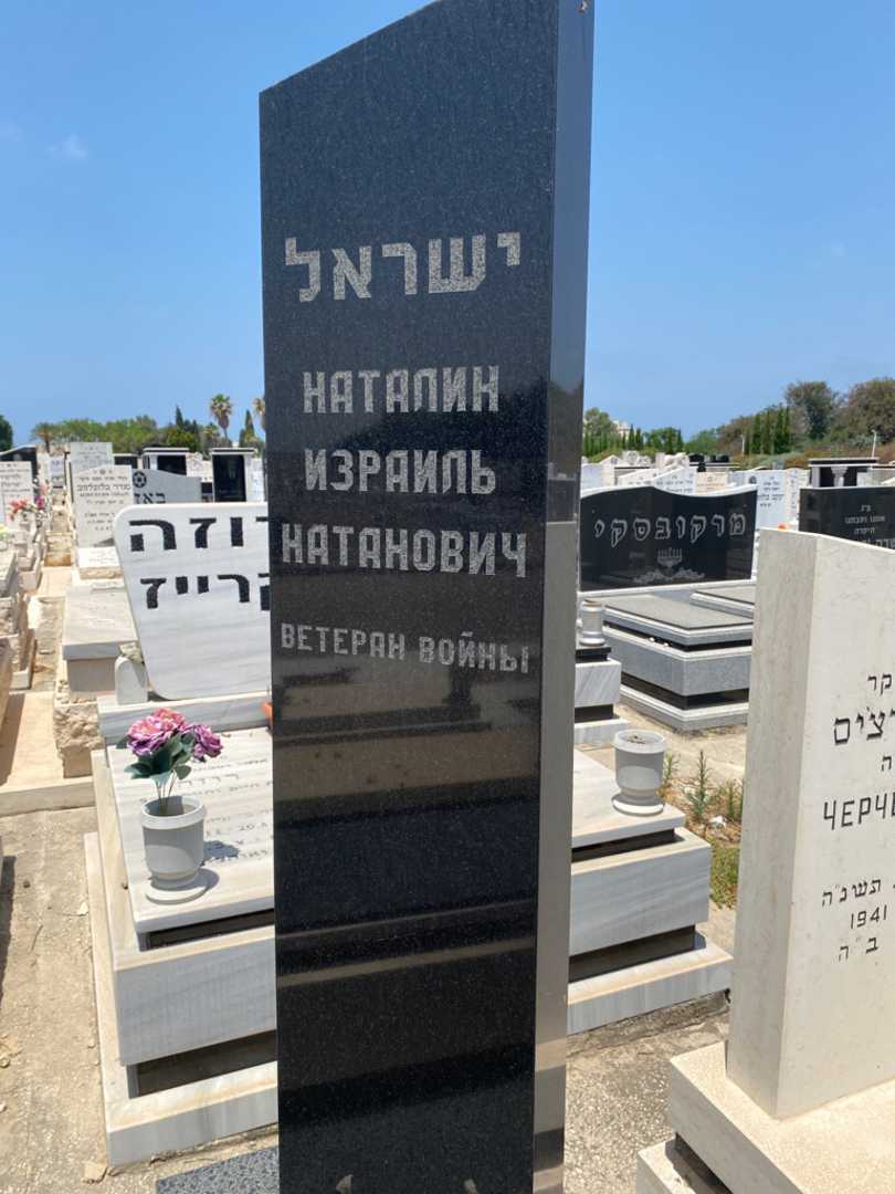 קברו של ישראל נתלין. תמונה 2