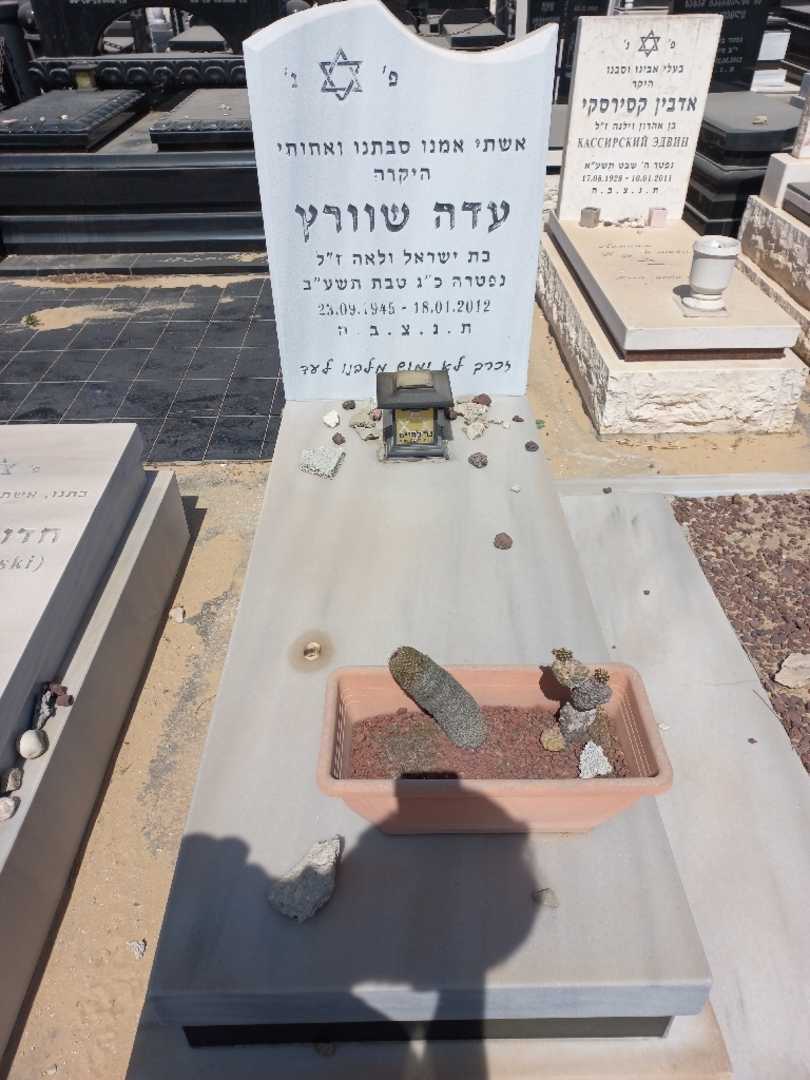 קברו של עדה שוורץ
