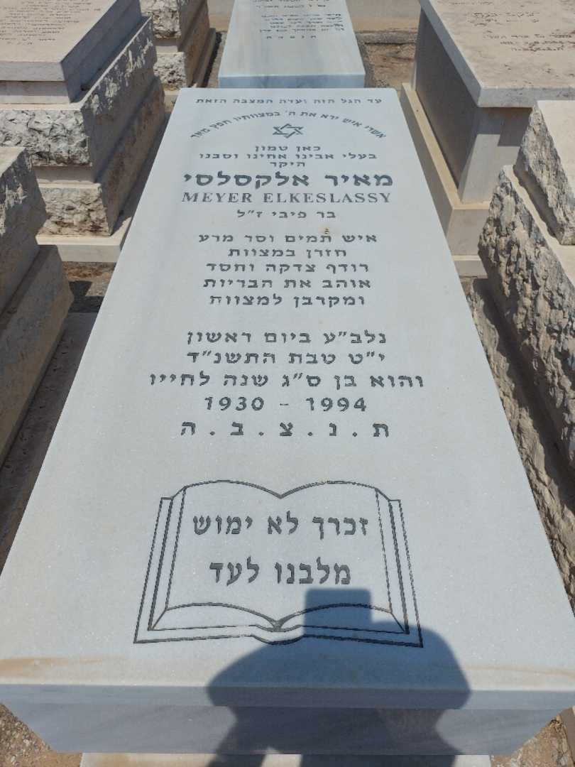 קברו של מאיר אלקסלסי