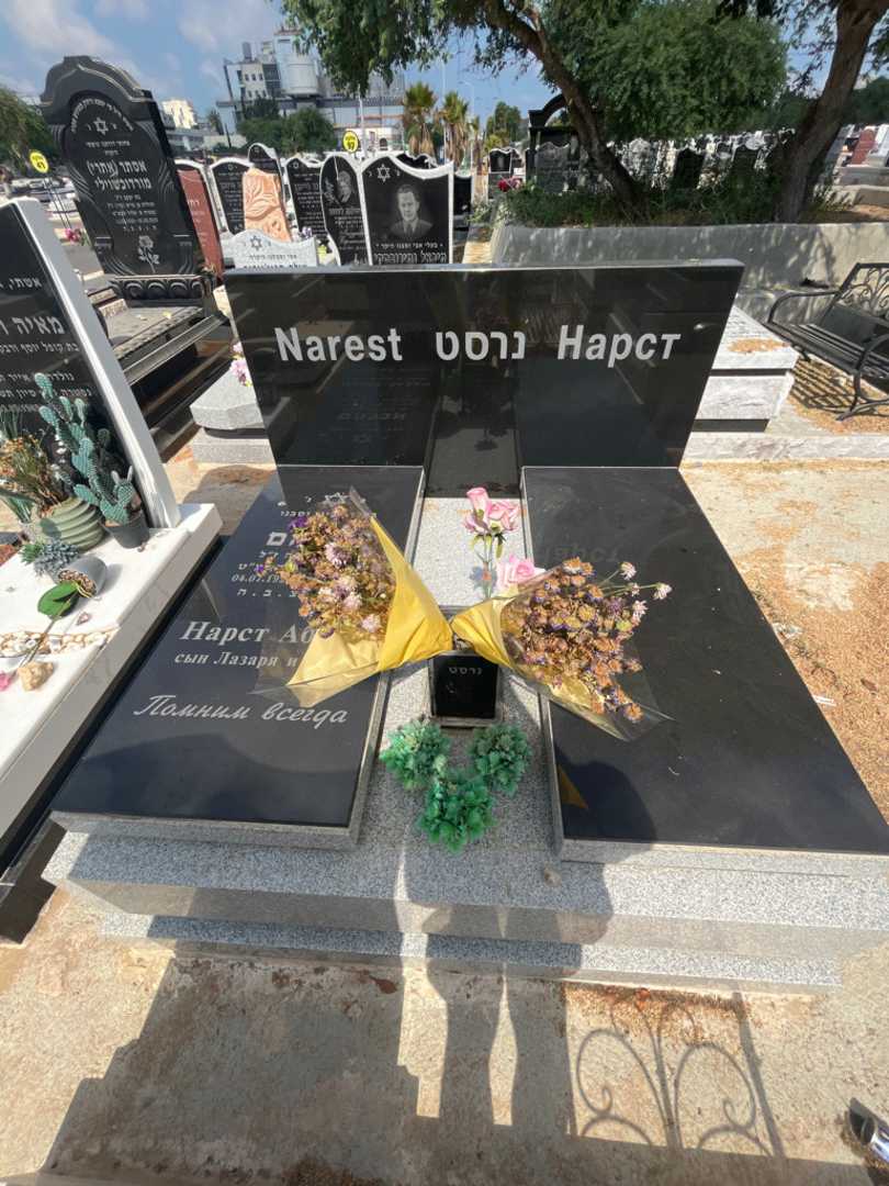 קברו של אברהם נרסט. תמונה 1