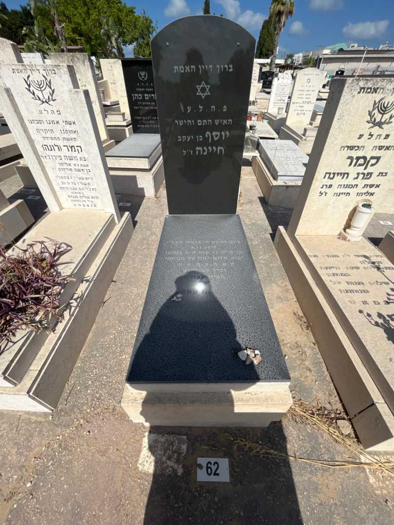 קברו של יוסף חיינה