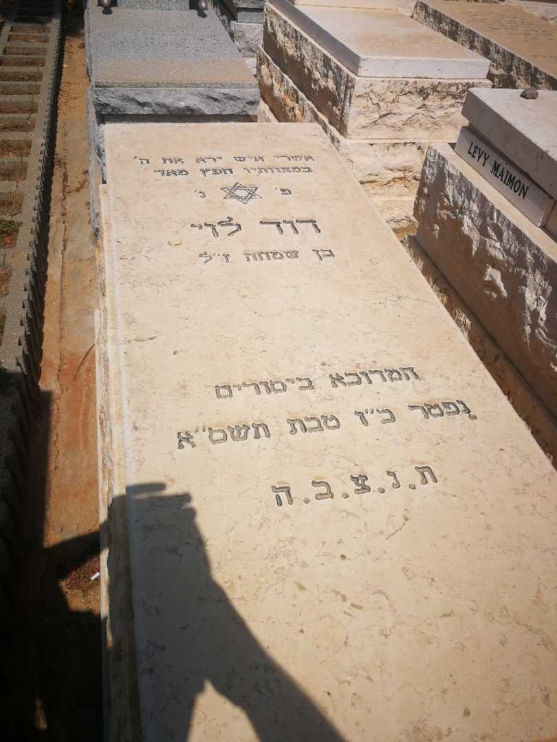 קברו של דוד לוי