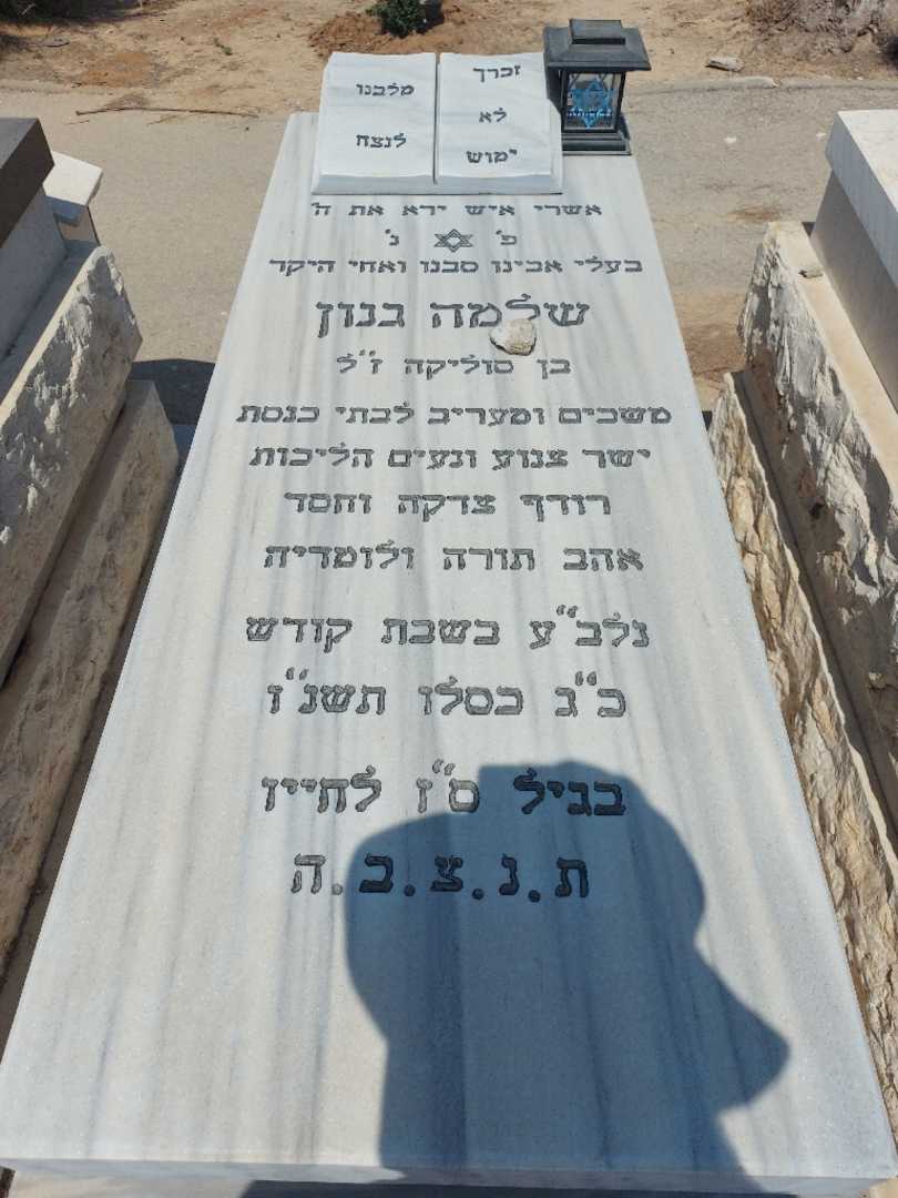 קברו של שלמה גנון