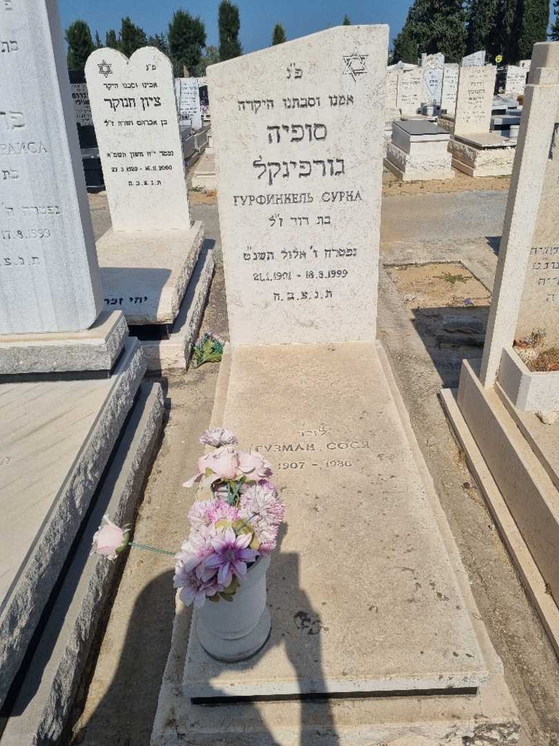 קברו של סופיה גורפינקל