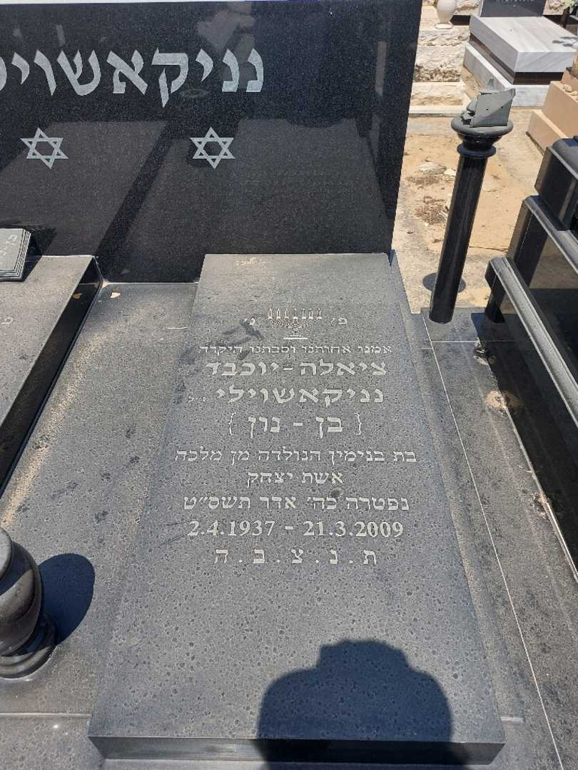 קברו של ציאלה "בן-נון" בן נון. תמונה 2