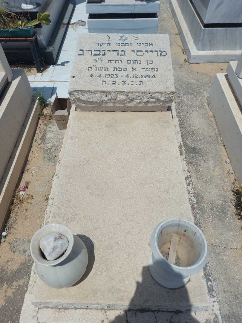 קברו של מויסי גרינברג