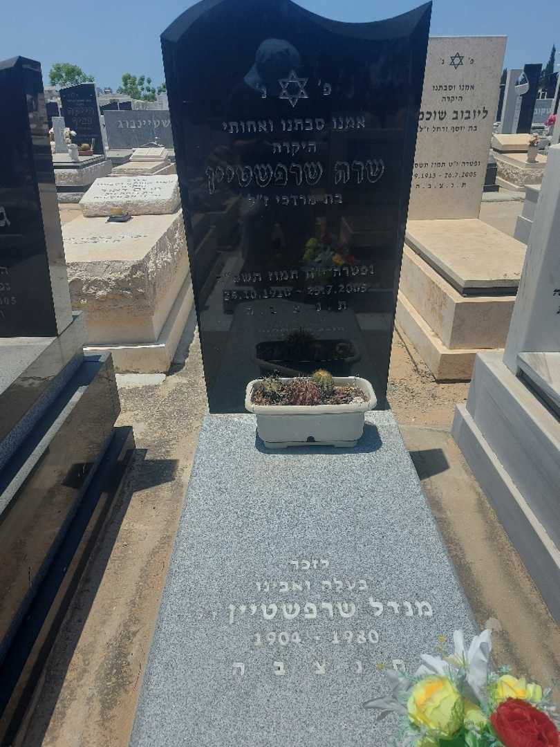 קברו של מנדל שרפשטיין