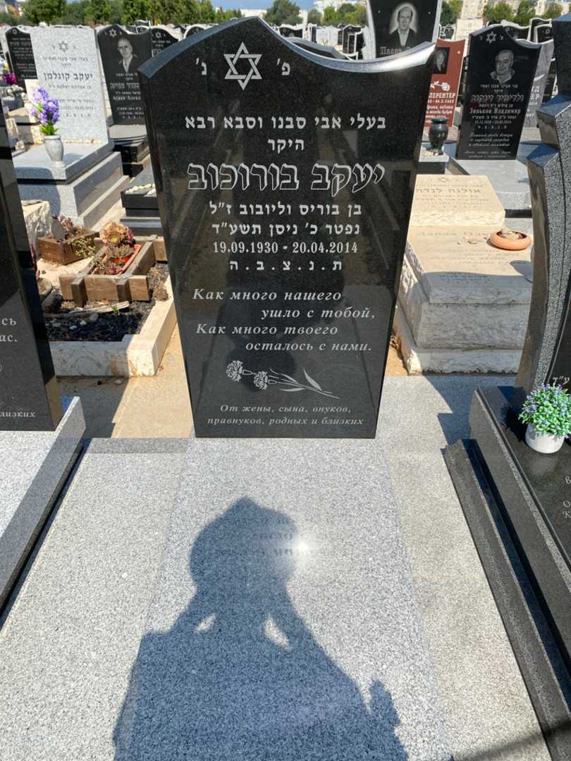 קברו של יעקב בורוכוב. תמונה 2