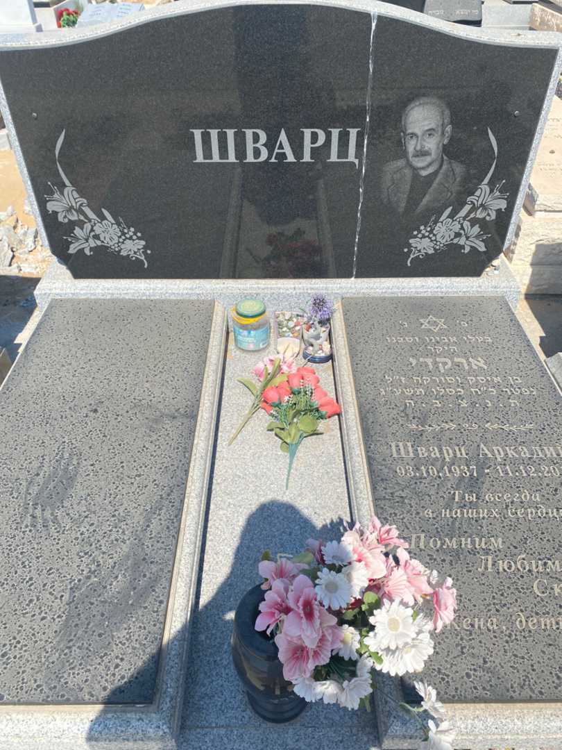 קברו של ארקדי שוורץ. תמונה 1