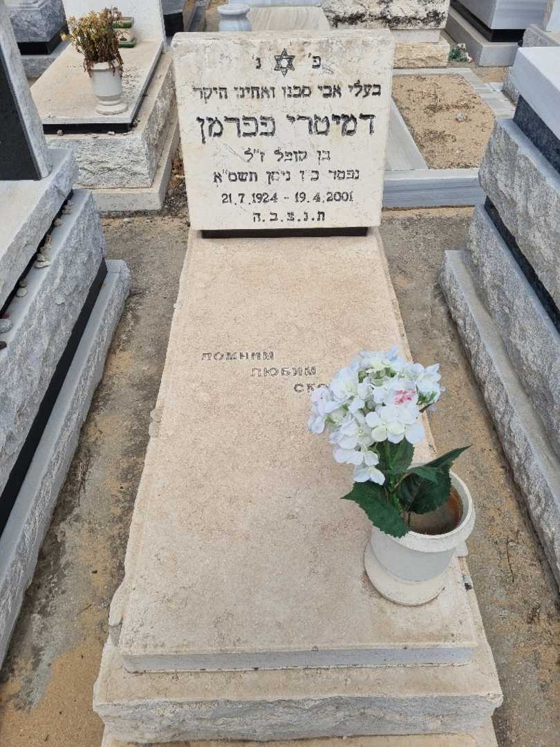 קברו של דמיטרי פפרמן