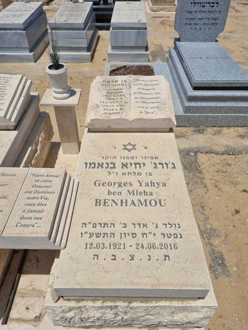 קברו של ג'ורג בנאמו. תמונה 1