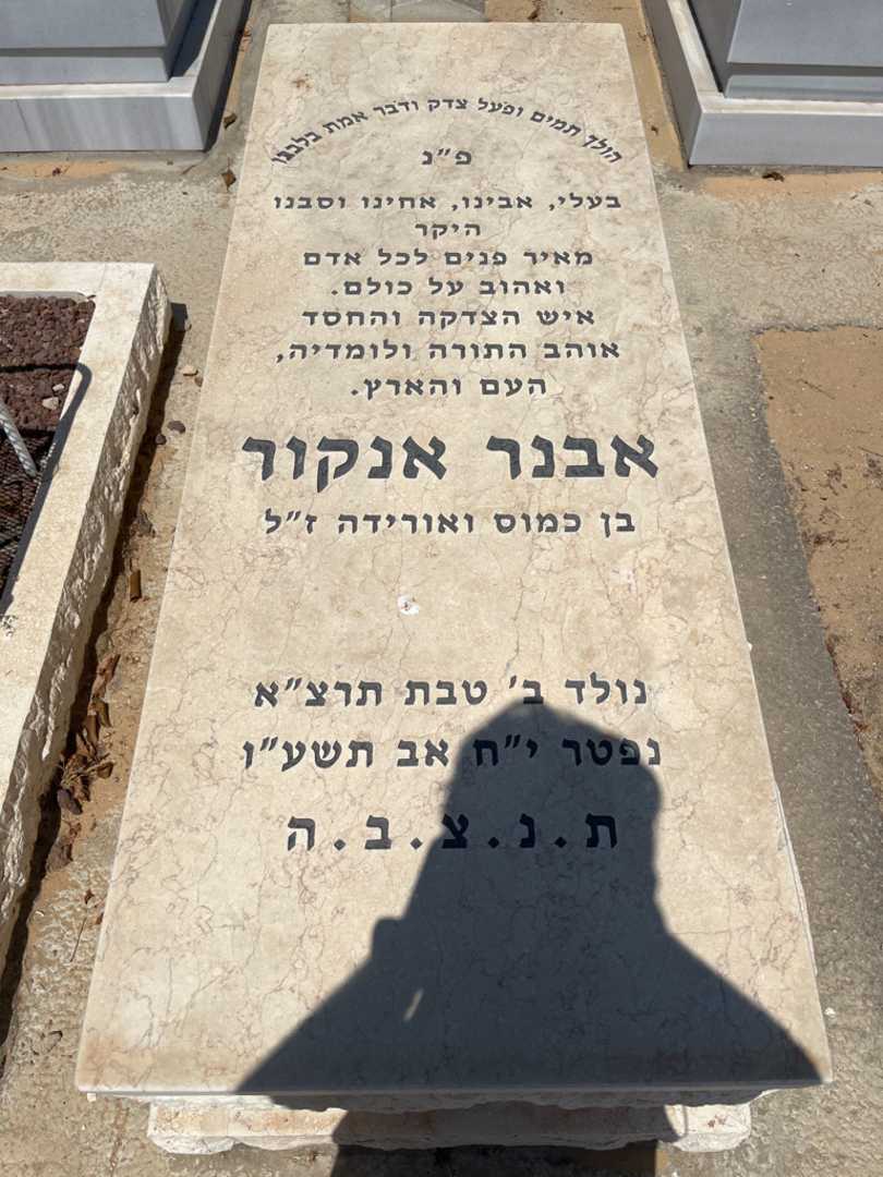 קברו של אבנר אנקור
