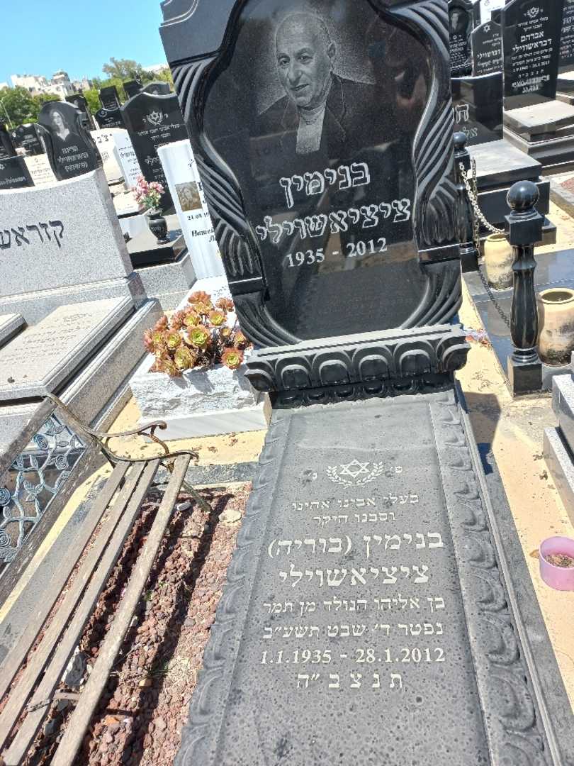 קברו של בנימין "בוריה" צציאשוילי