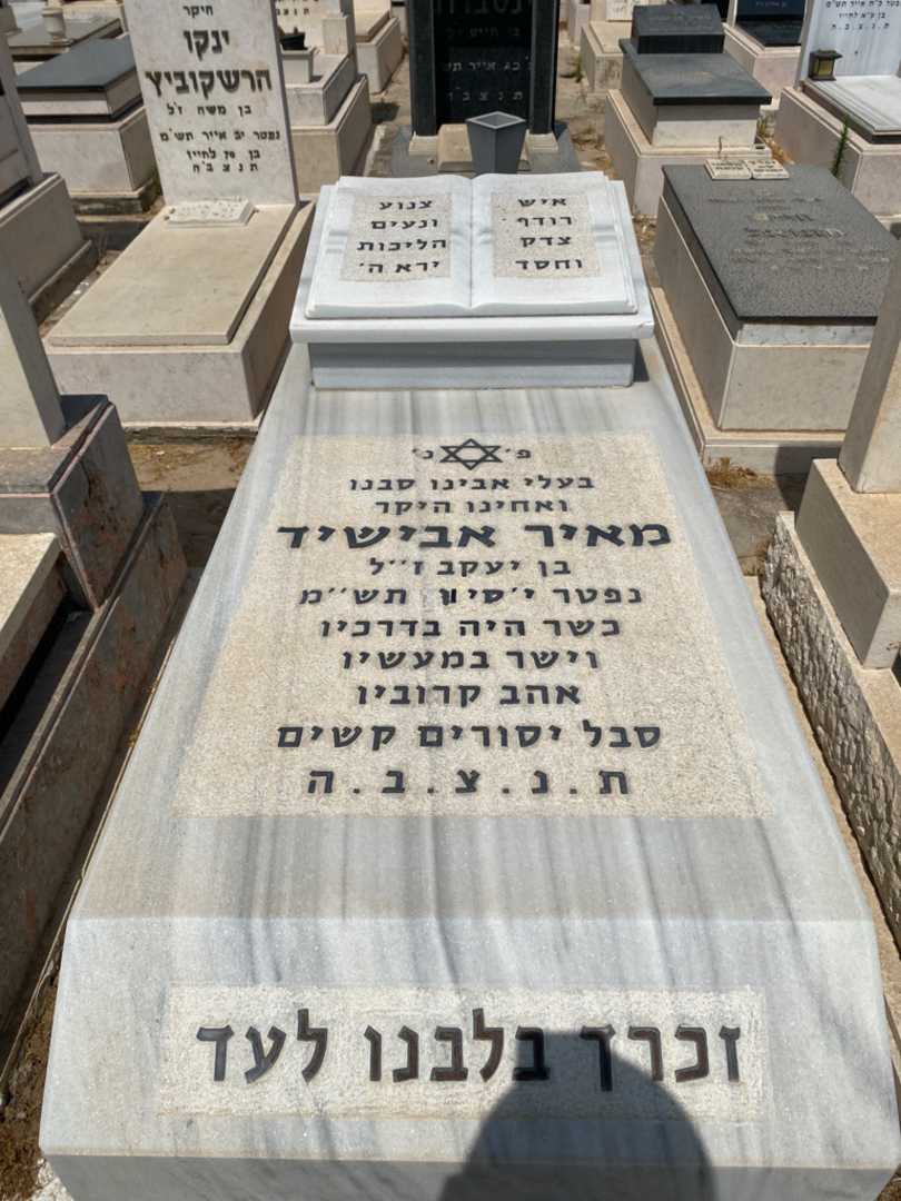 קברו של מאיר אבישיד