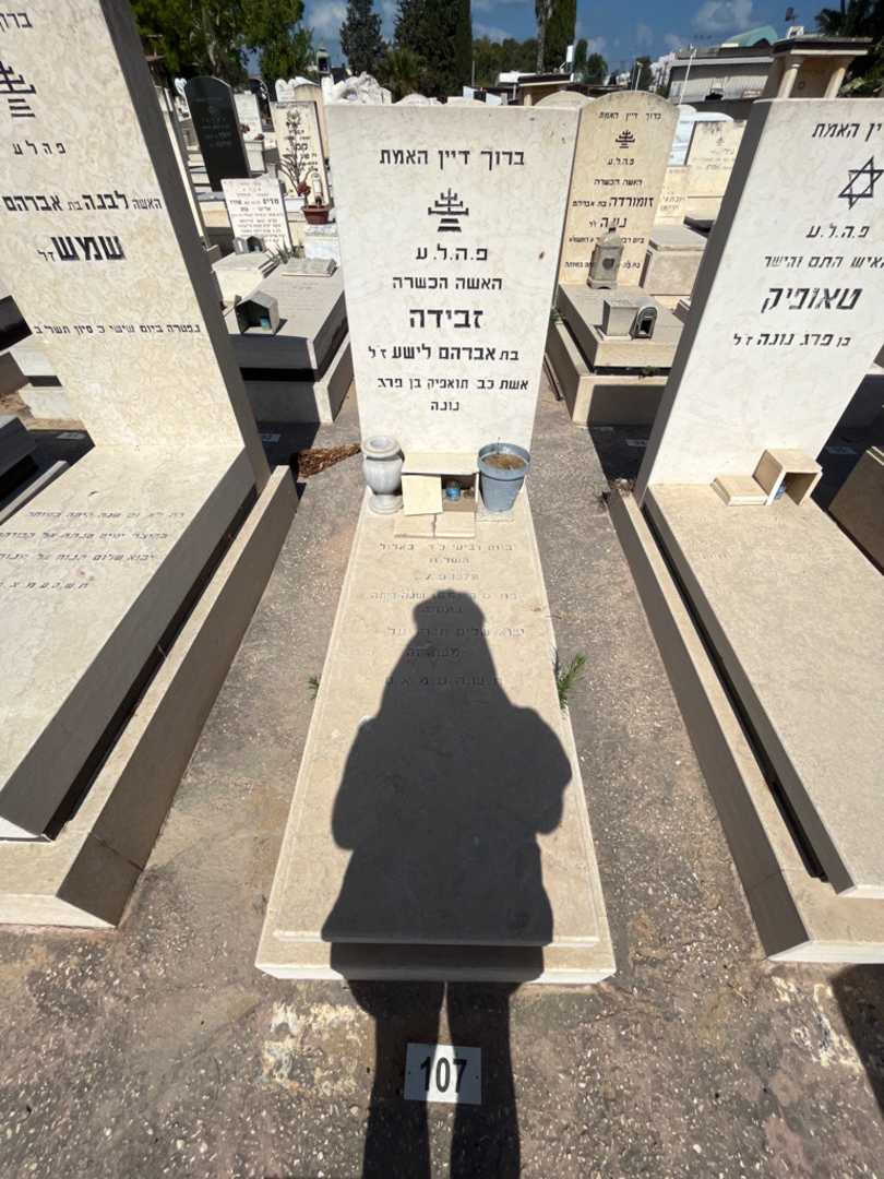 קברו של זבידה "לישע" נונה