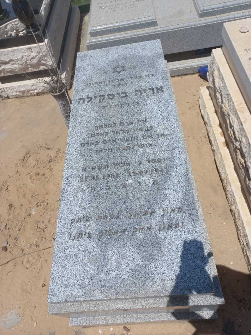 קברו של אריה בוסקילה